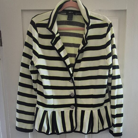 Vintage Style striped blazer - Picture 1 of 2